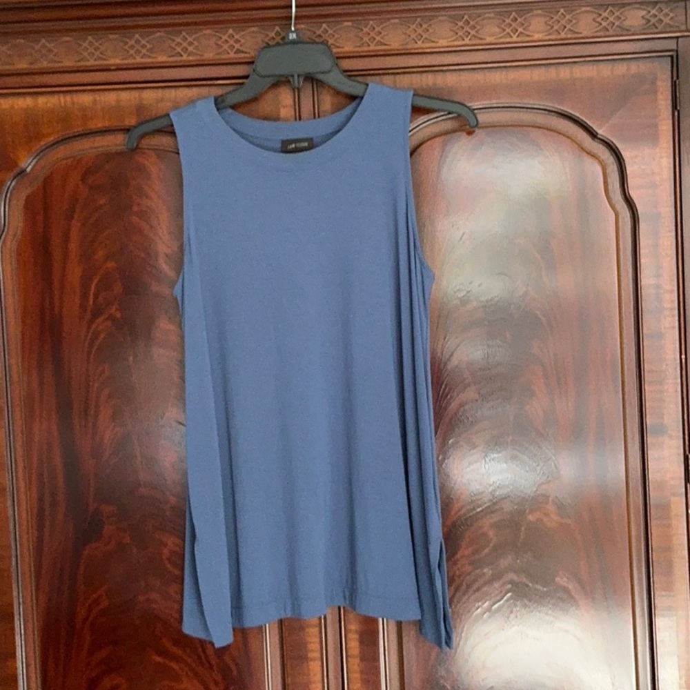 J. Jill wearever tank in slate blue. NWOT